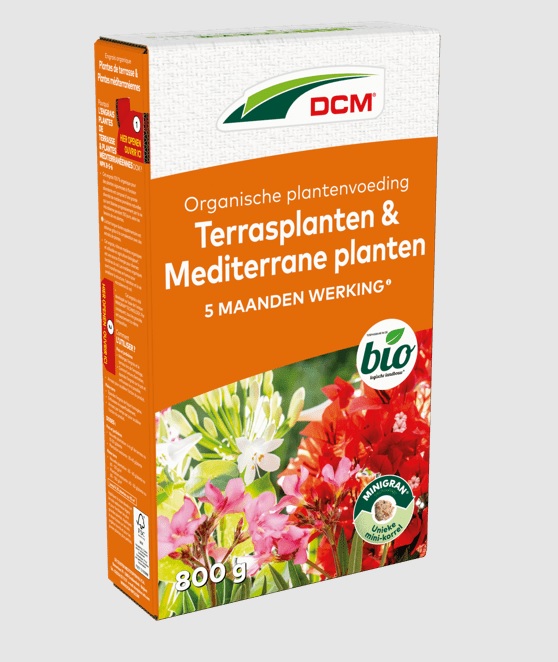 Meststof voor Terrasplanten & Mediterrane Planten 800g