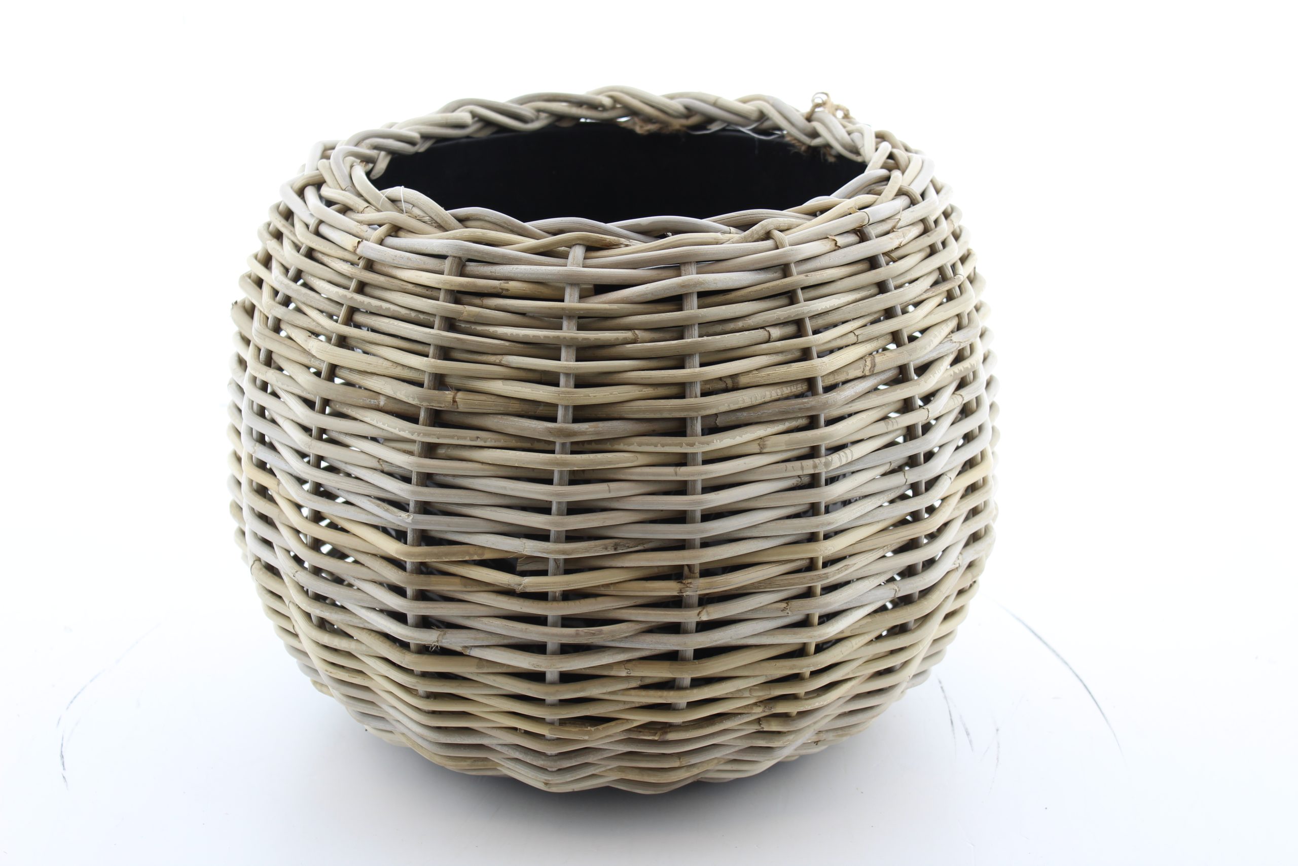 Drypot tina rotan d45h34cm bruin