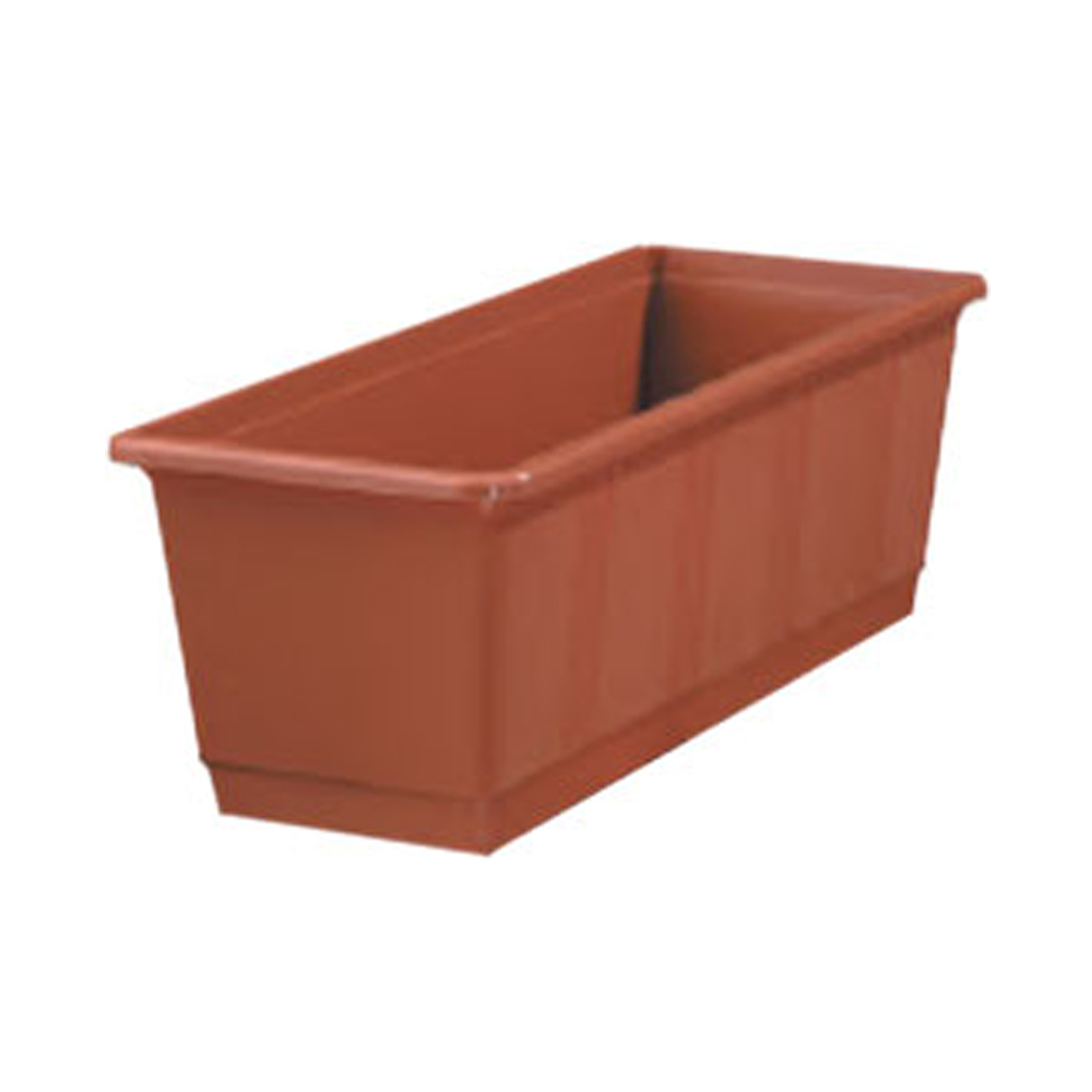 Balkonbak standard 14.5x40cm terra