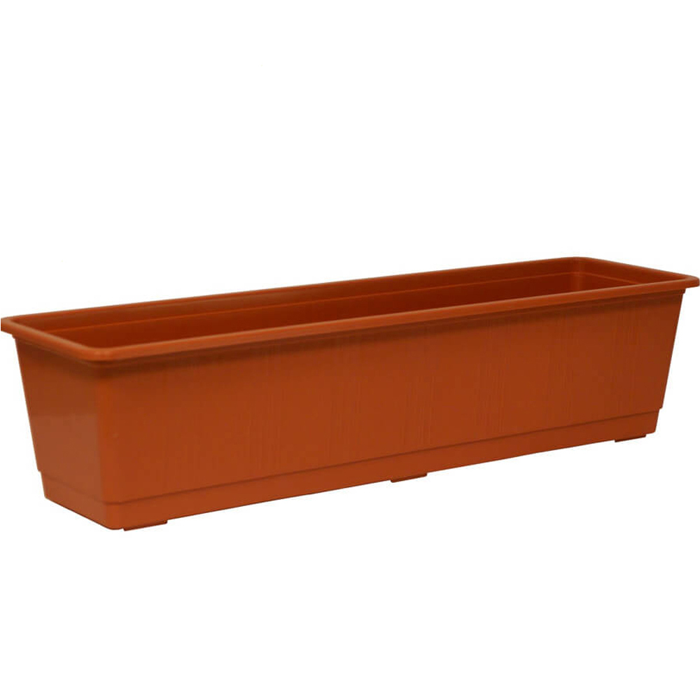 Balkonbak standard 14.5x60cm terra
