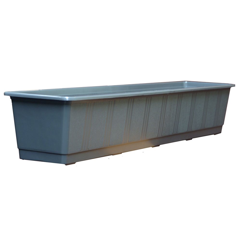 Balkonbak standard 14.5x80cm antraciet