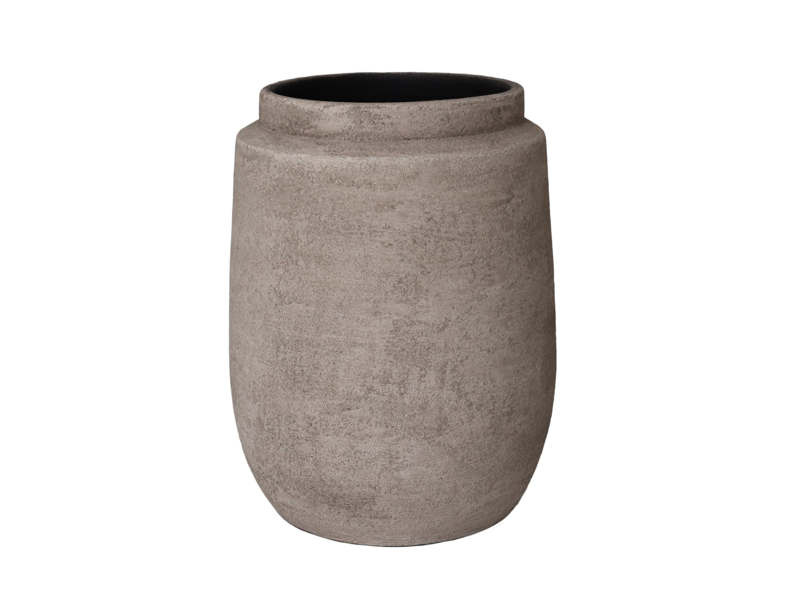 Vaas murcia d23h30cm grijs