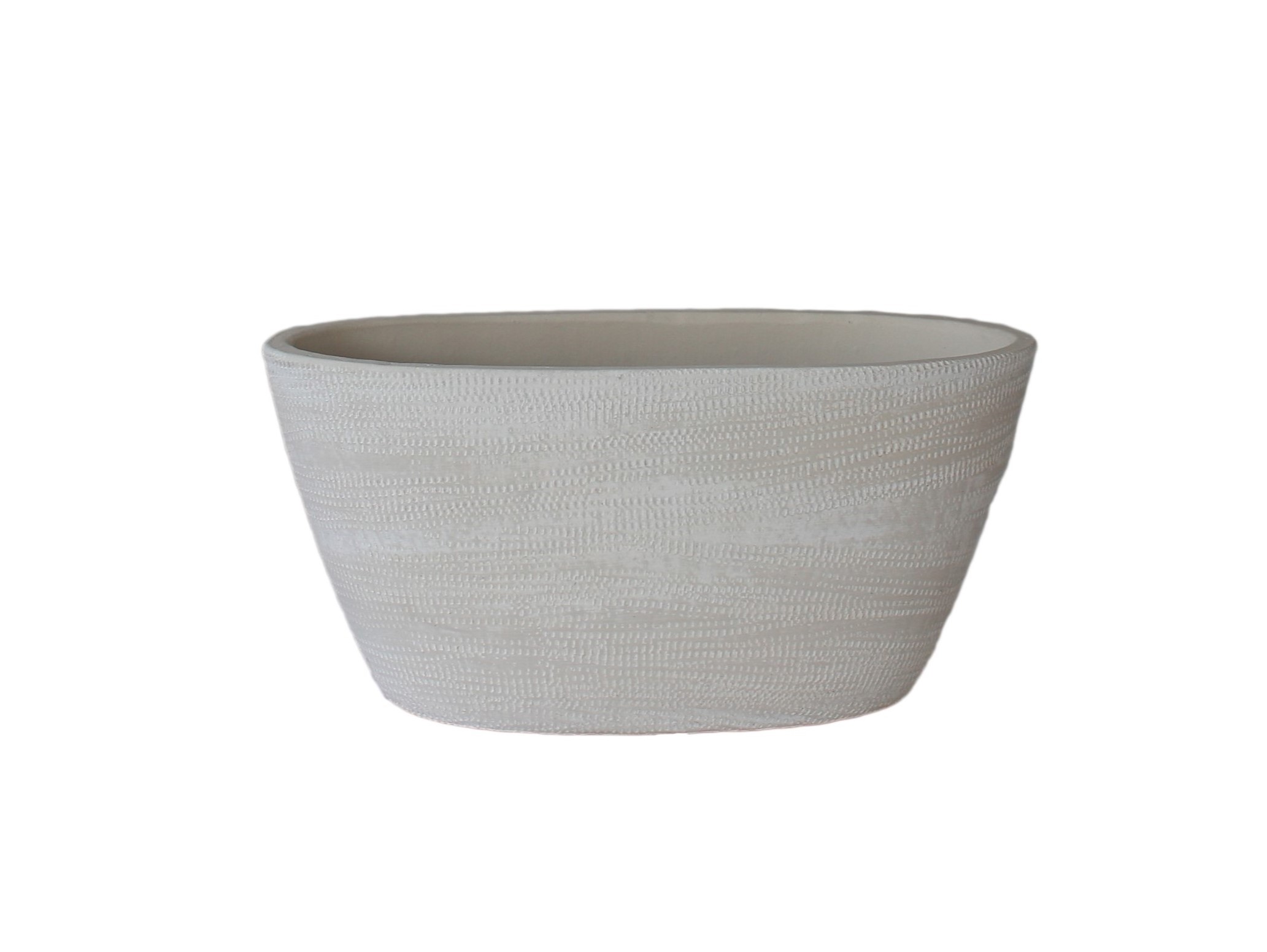 Schaal tokio ovaal 29x15x14cm creme