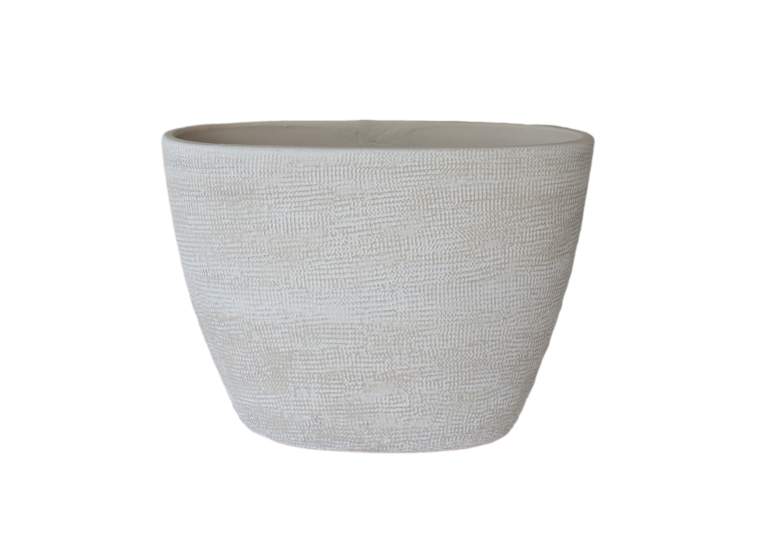 Schaal tokio ovaal 33x16x26cm creme