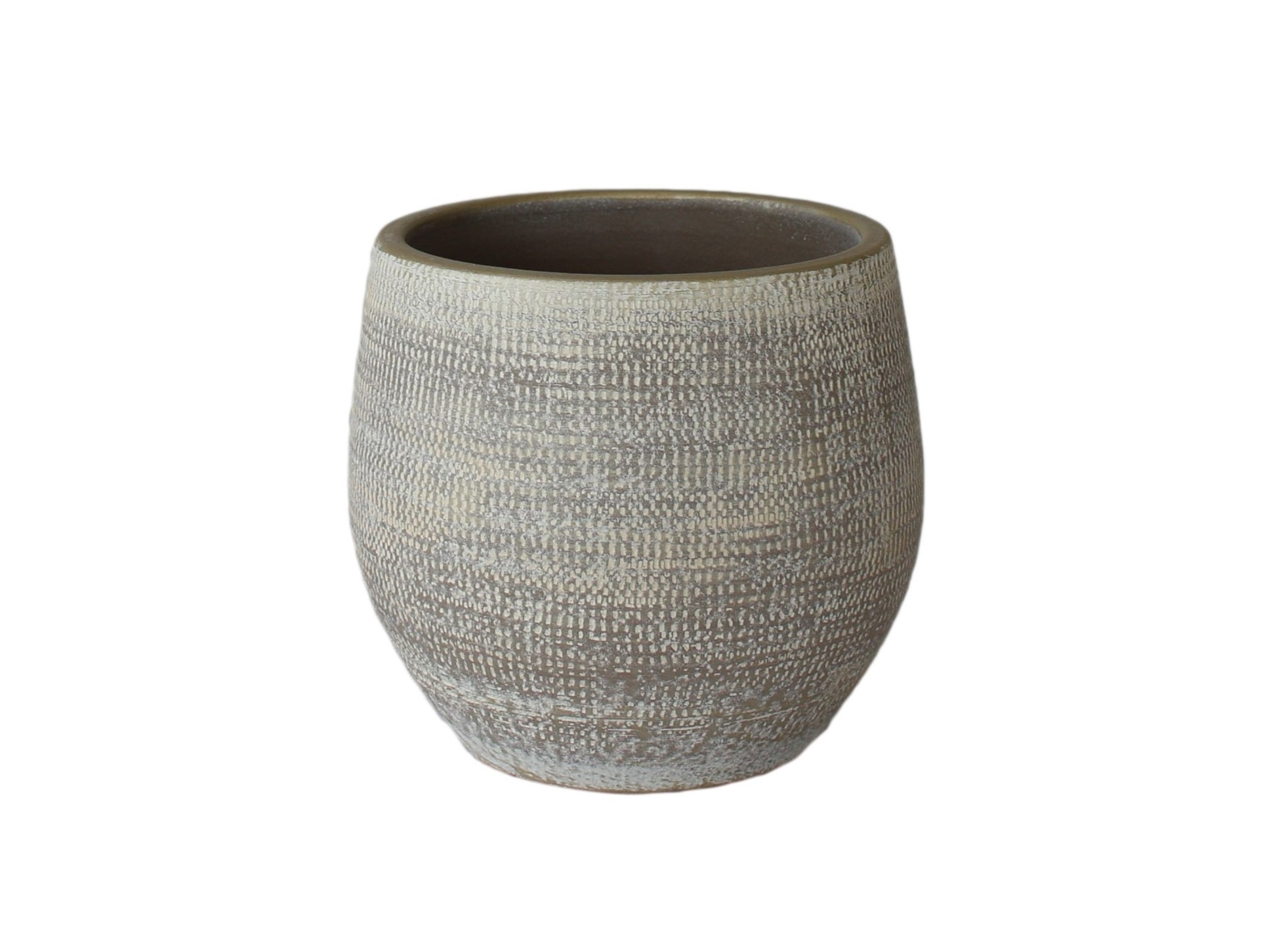 Pot tokio d32h30cm taupe