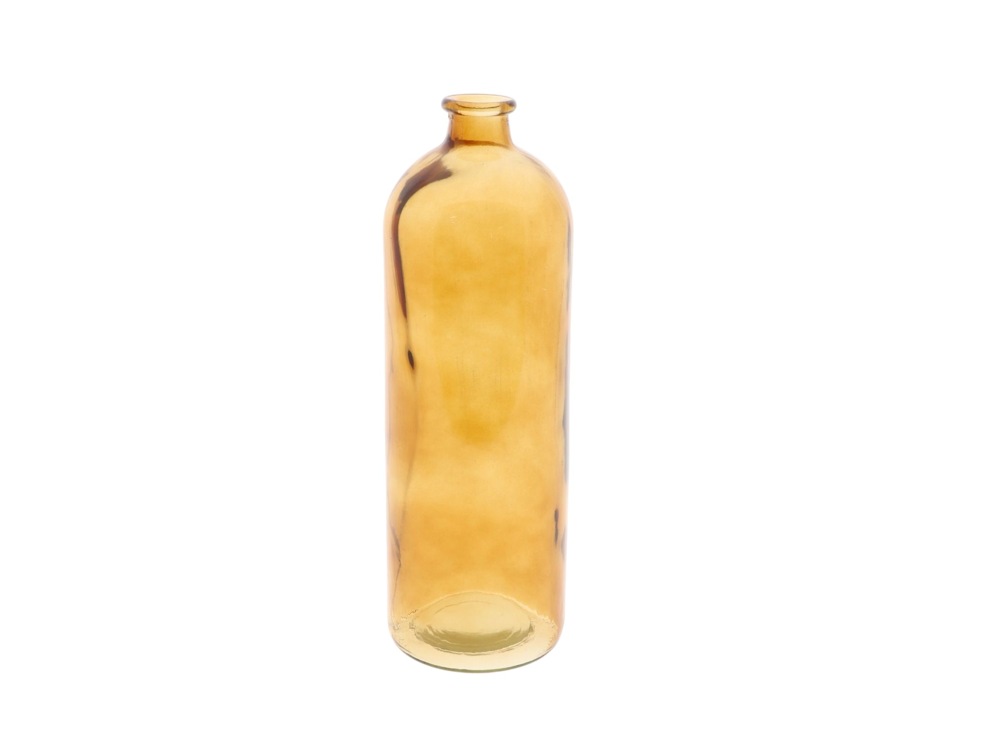 Fles erik glas geel