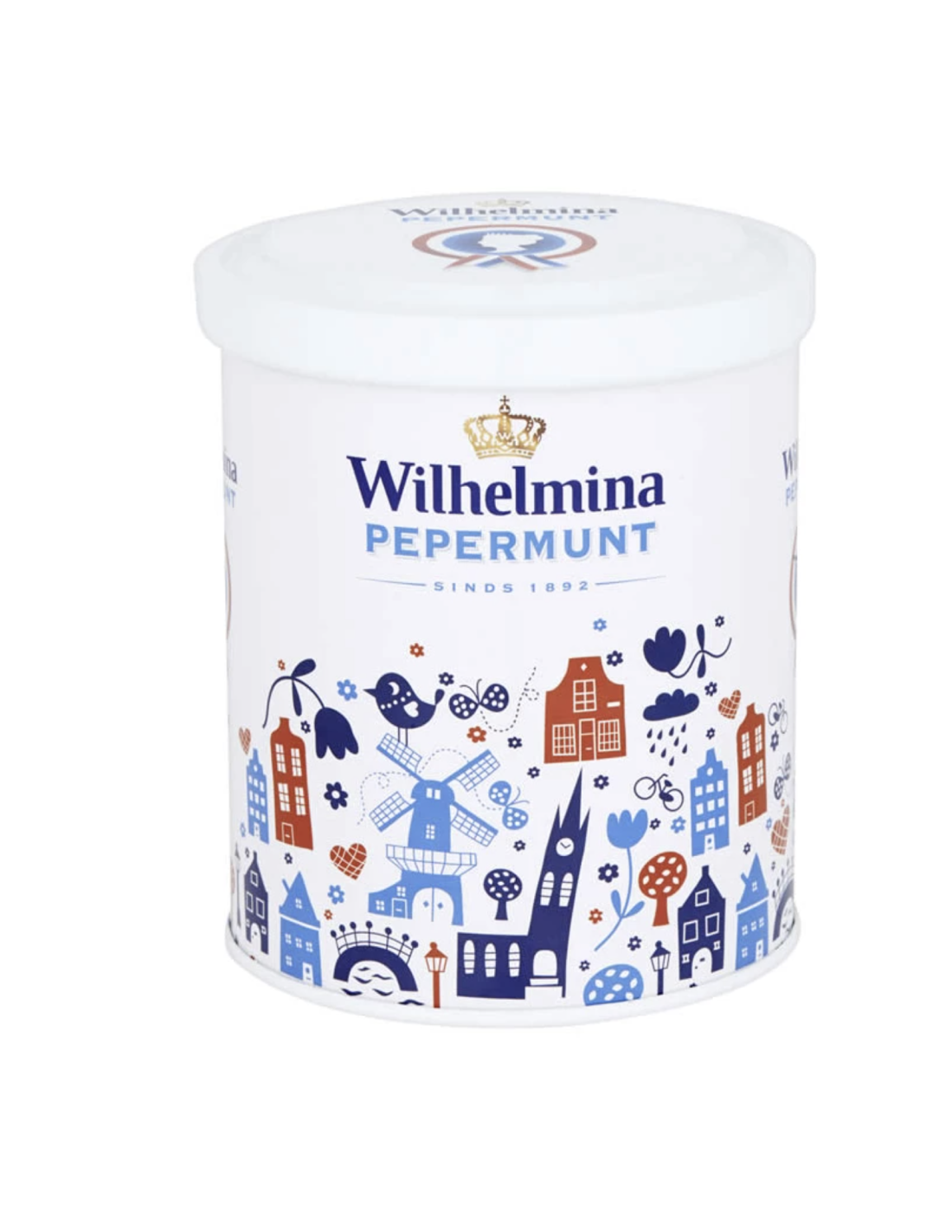 wilhelmina-pepermunt-holland-vegan-blik-500g-6st